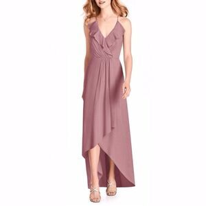 NWT Jenny Packham Wrap Maxi Dress plus size 0 desert rose jp1006